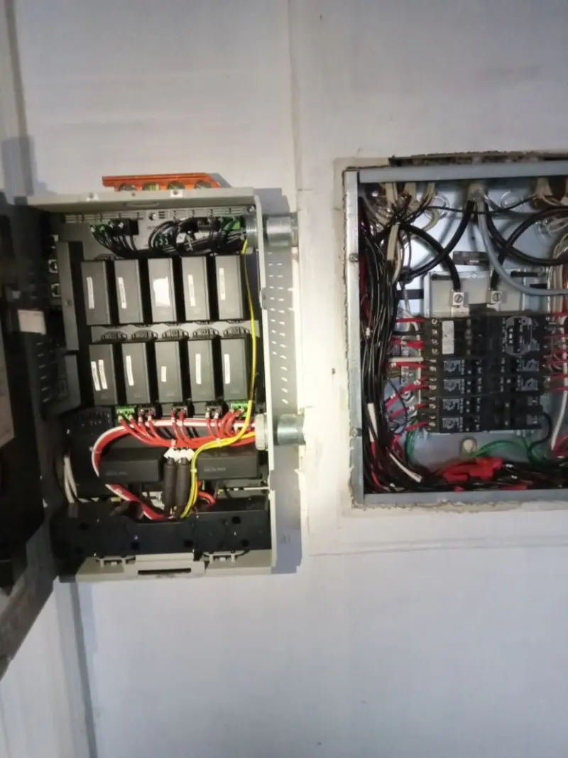 Electrical panel upgrade completed for Electrical Inspection in East Greenwich